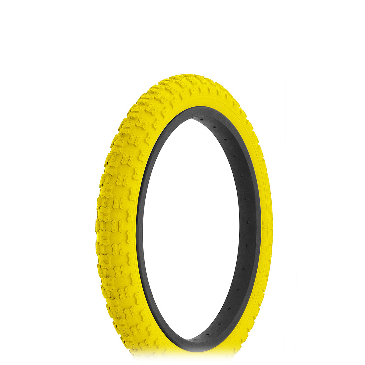 Tire 16 x 2.125 Yellow/Yellow Side Wall HF-143G.